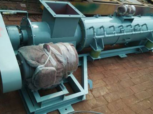 BDSZ型單軸粉塵加濕攪拌機